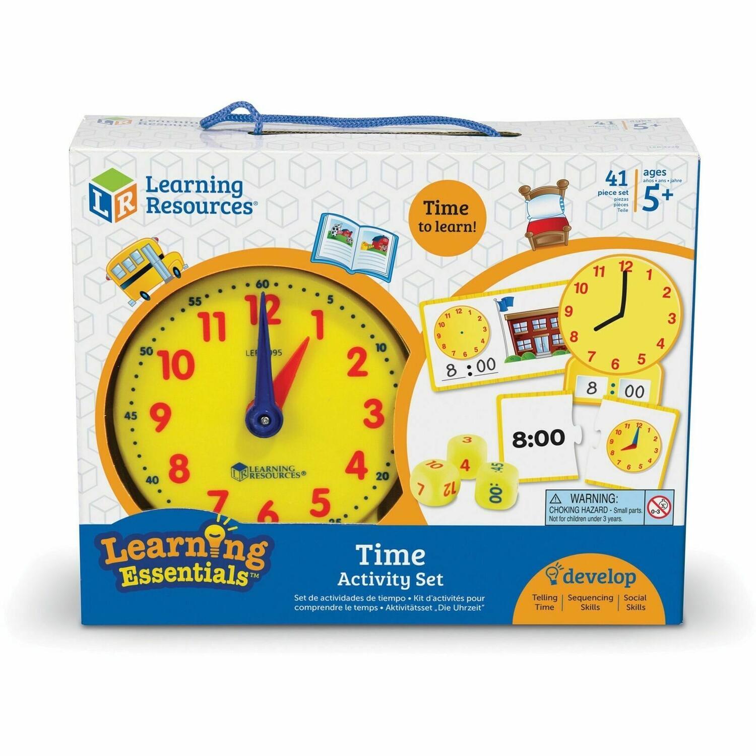 Joc - Invatam ceasul Learning Resources