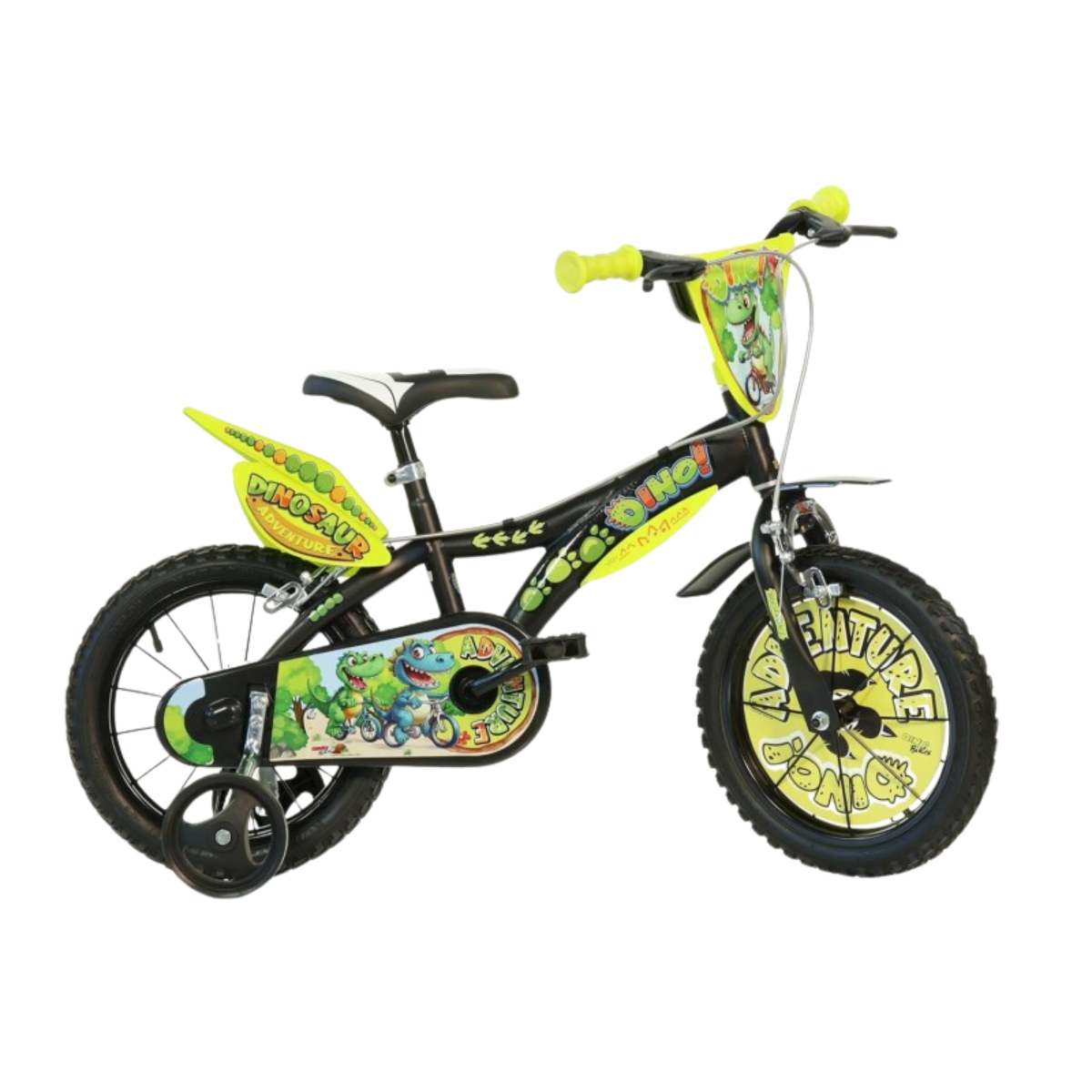 Bicicleta copii 16'' Aventurile dinozaurului DINO BIKES