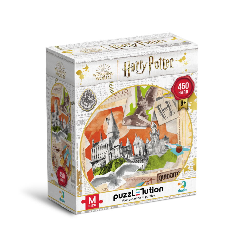 Puzzle Harry Potter - Scoala Hogwarts (450 piese) Dodo