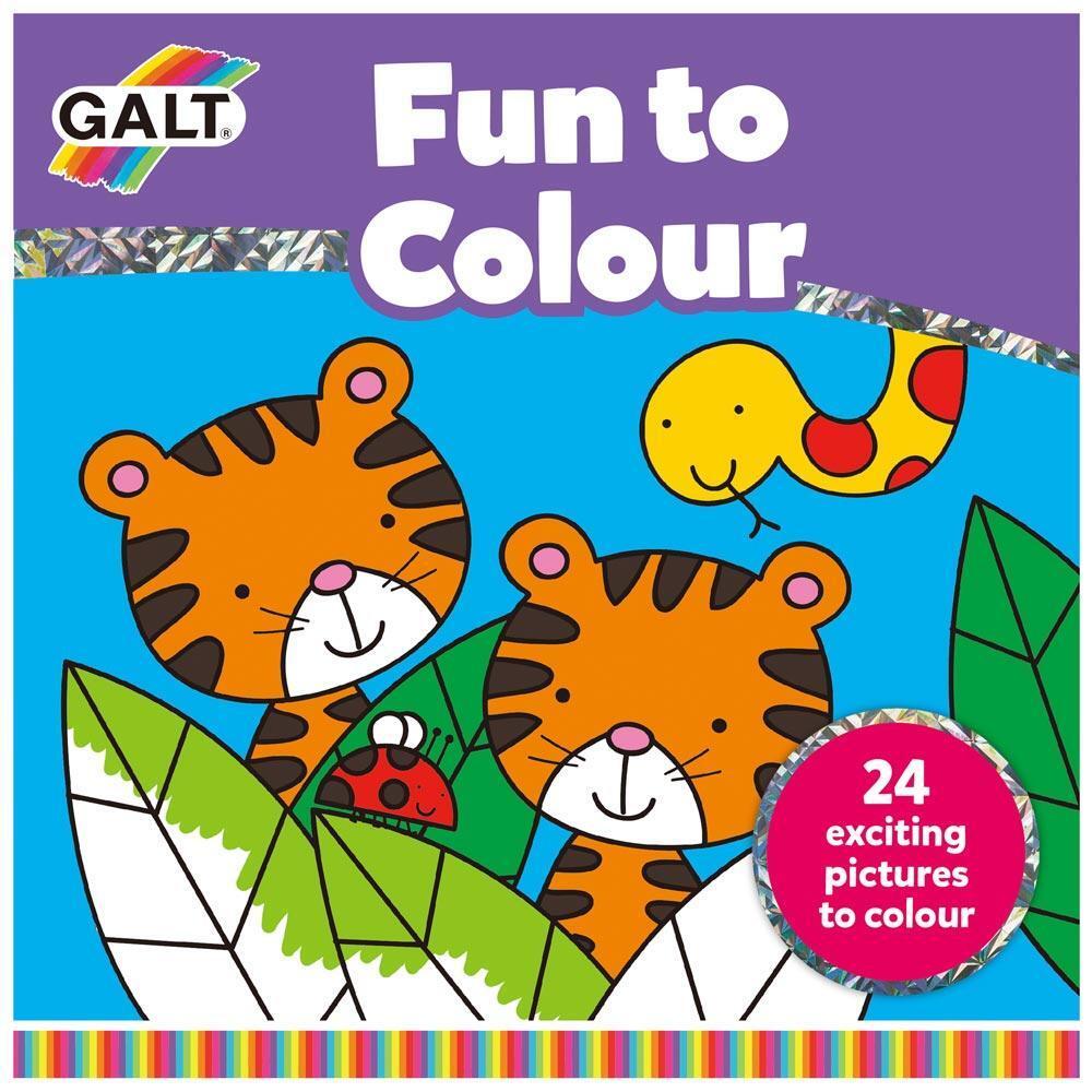 Carte de colorat  Fun to Colour Galt