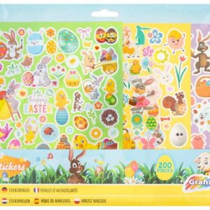 Set 200 abtibilduri - Paste fericit Grafix
