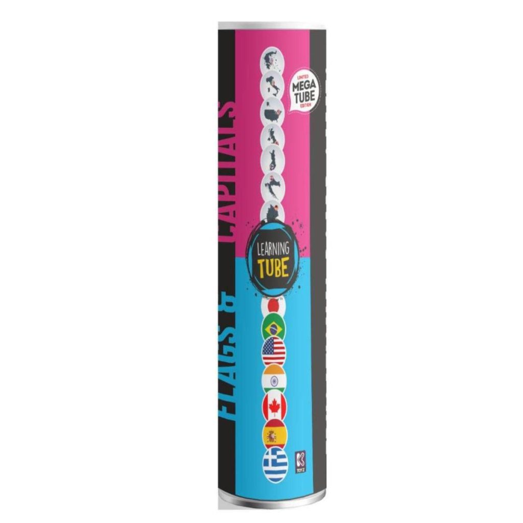 Joc Learning Tube® - Steagurile & Capitalele Lumii K-TOYZ