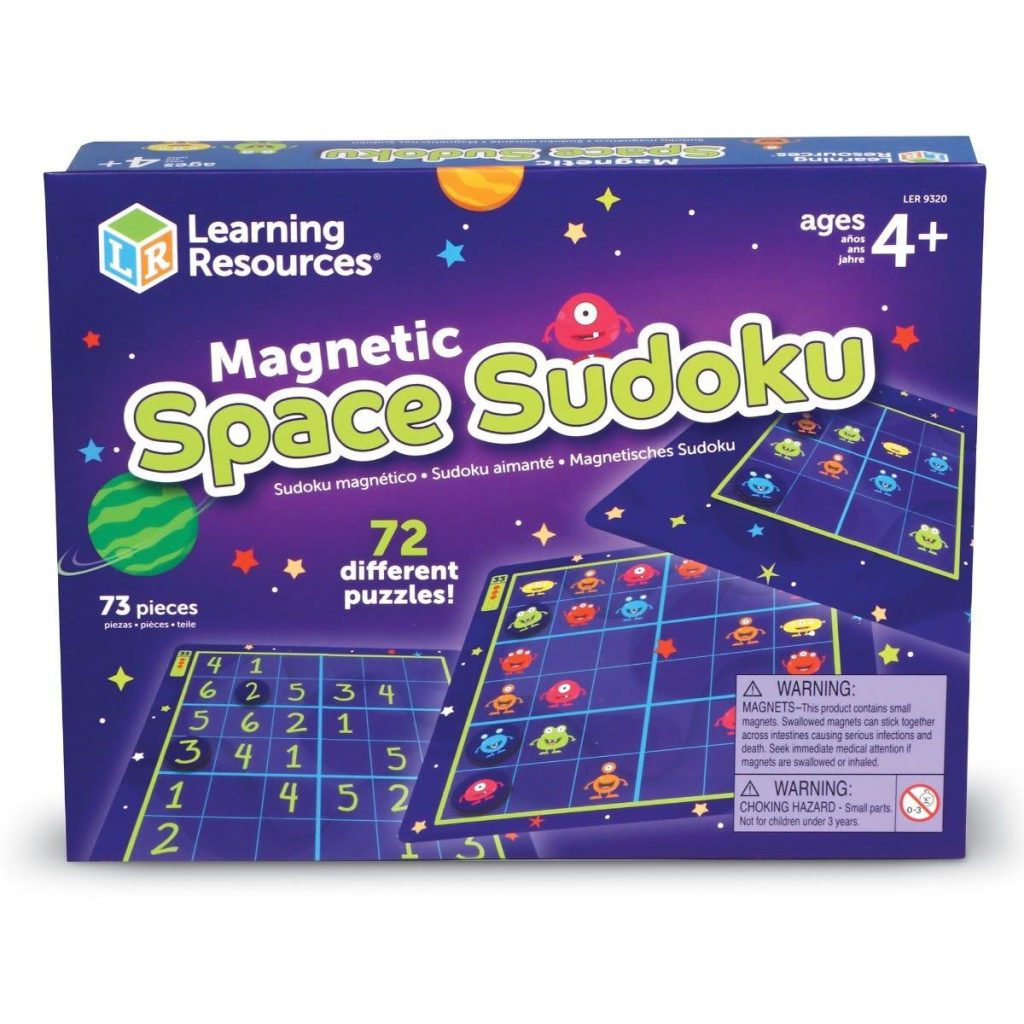 Sudoku magnetic - Calatorie in spatiu Learning Resources