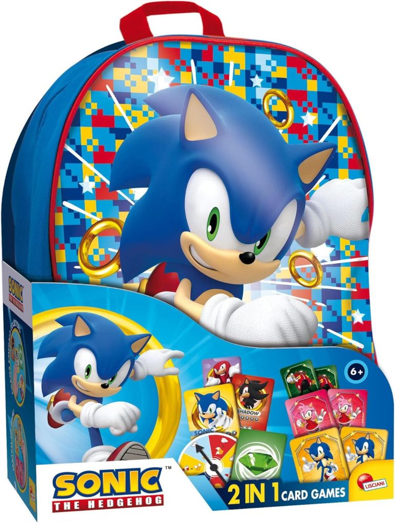Colectie de jocuri in ghiozdanel - Sonic LISCIANI