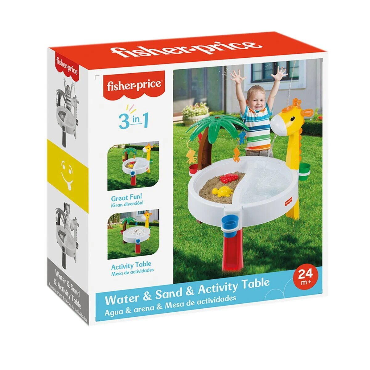 Masuta de activitati 3 in 1 pentru apa si nisip - imagine 4