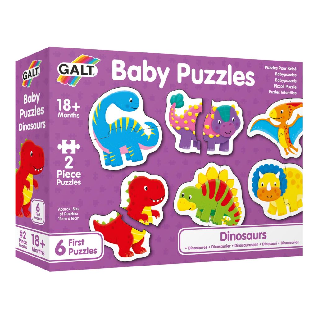 Baby Puzzle: Dinozauri (2 piese) Galt