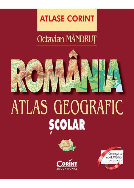 Romania. Atlas geografic scolar Corint