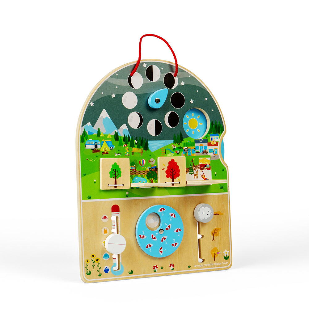 Statie meteo din lemn BIGJIGS Toys