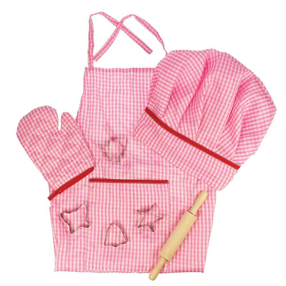 Set sortulet si accesorii roz BIGJIGS Toys