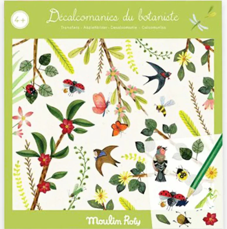 Abtibilduri de transferat Botanist