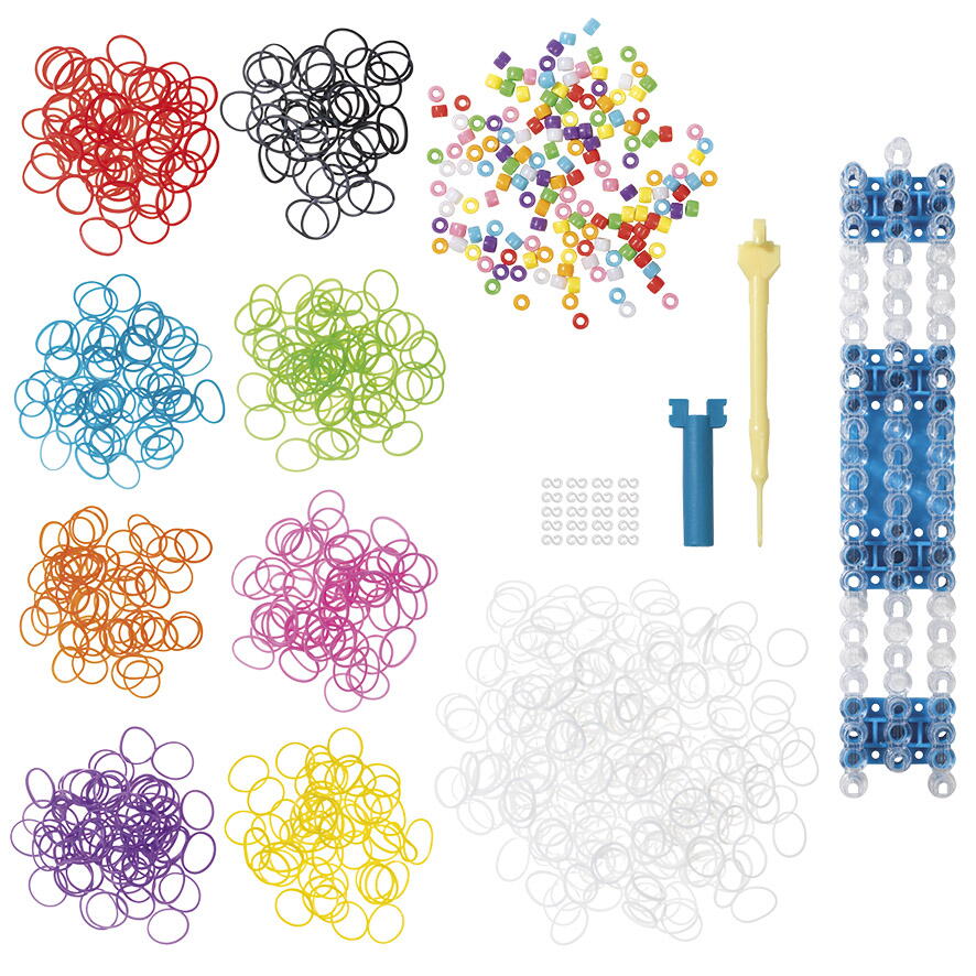 Set creativ cu elastice - Loom i Do Totum