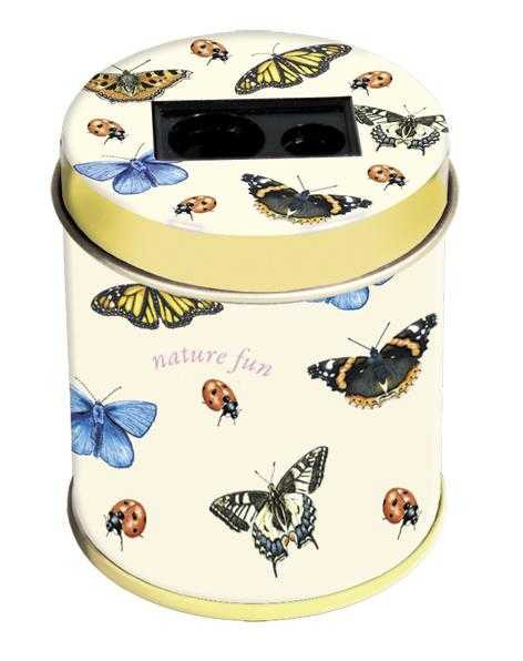 Ascutitoare dubla in cutie de metal Natura