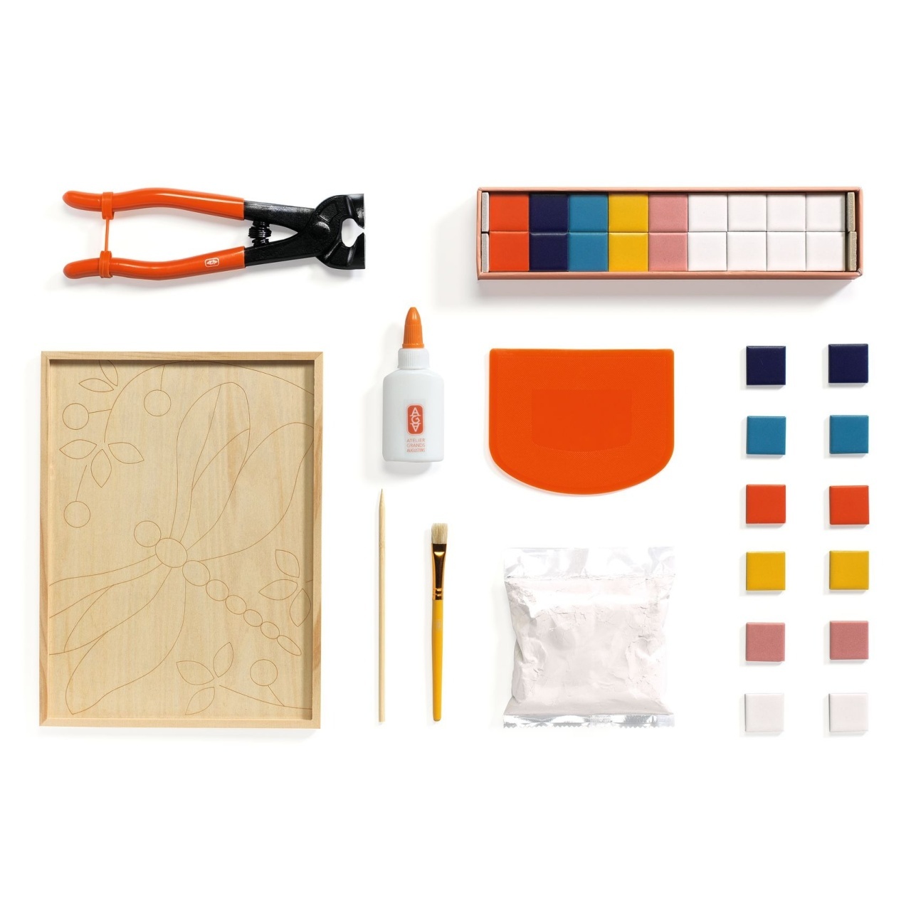 Atelier creativ 72 pentru adulti Mozaic , Djeco - imagine 4