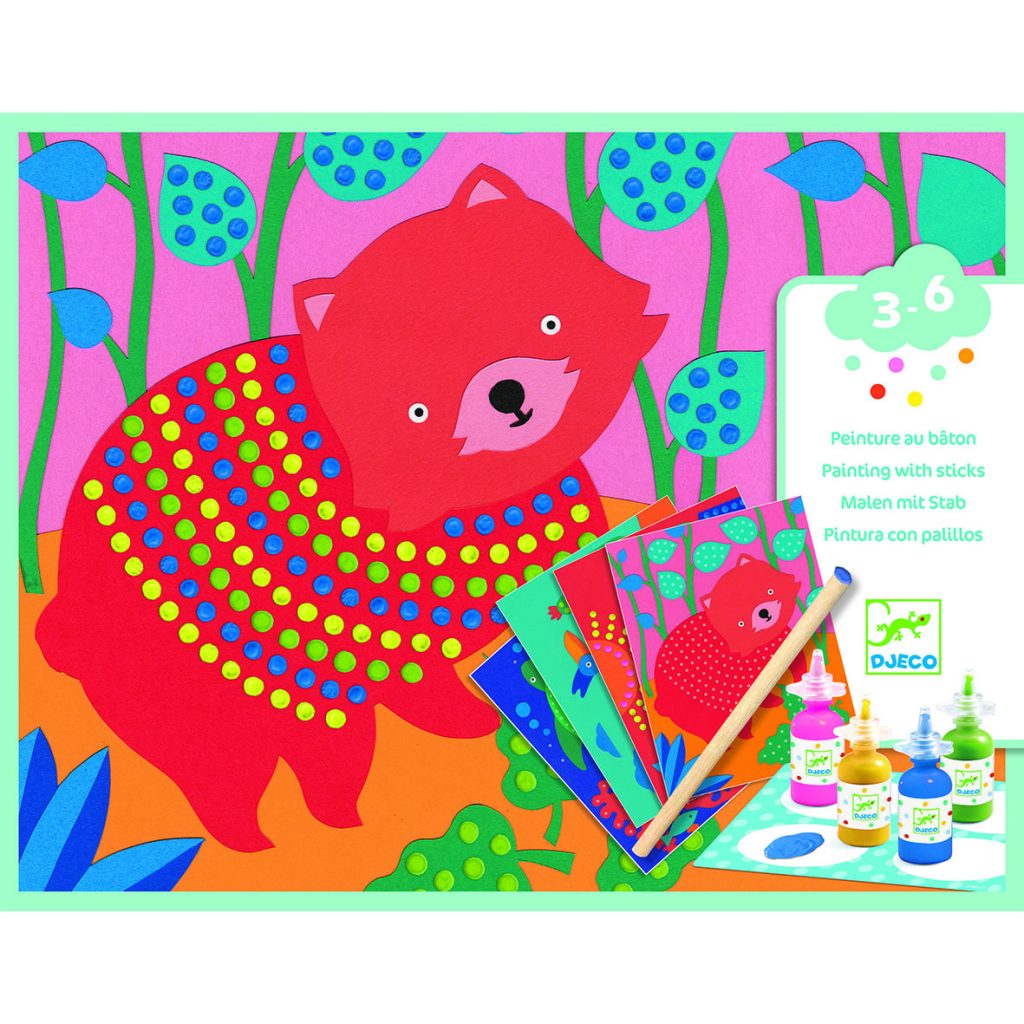 Atelier creativ cu buline Pointillisme