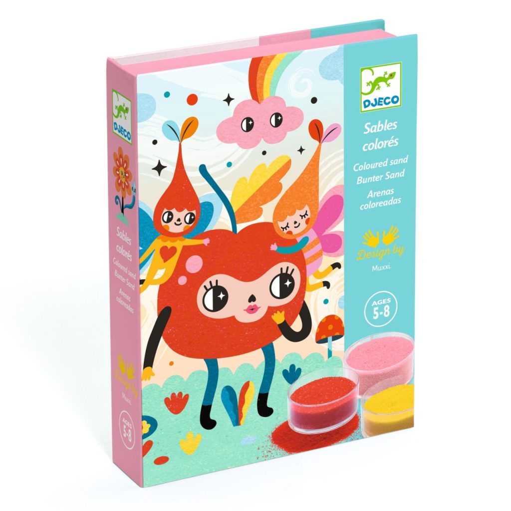 Atelier creativ cu nisip Priviri vesele