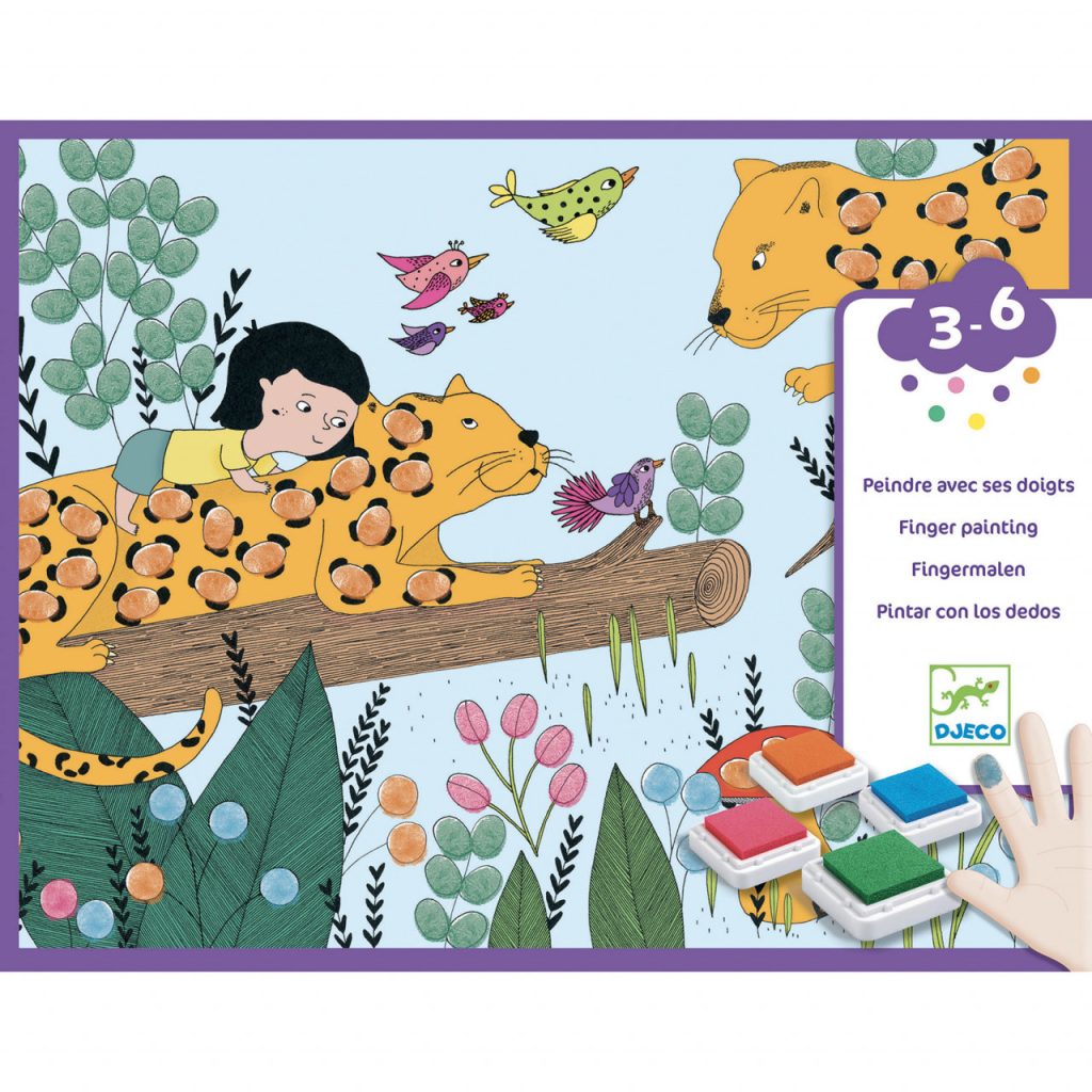 Atelier pictura cu degetele Atinge si picteaza