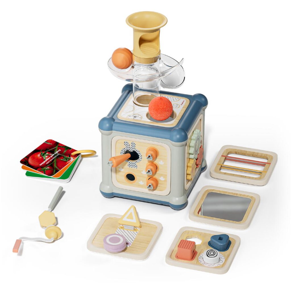 Centru de activitati 10 in 1 - Cubul magic Topbright