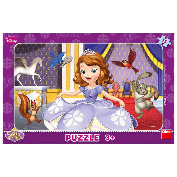 Puzzle - Printesa Sofia (15 piese) Dino