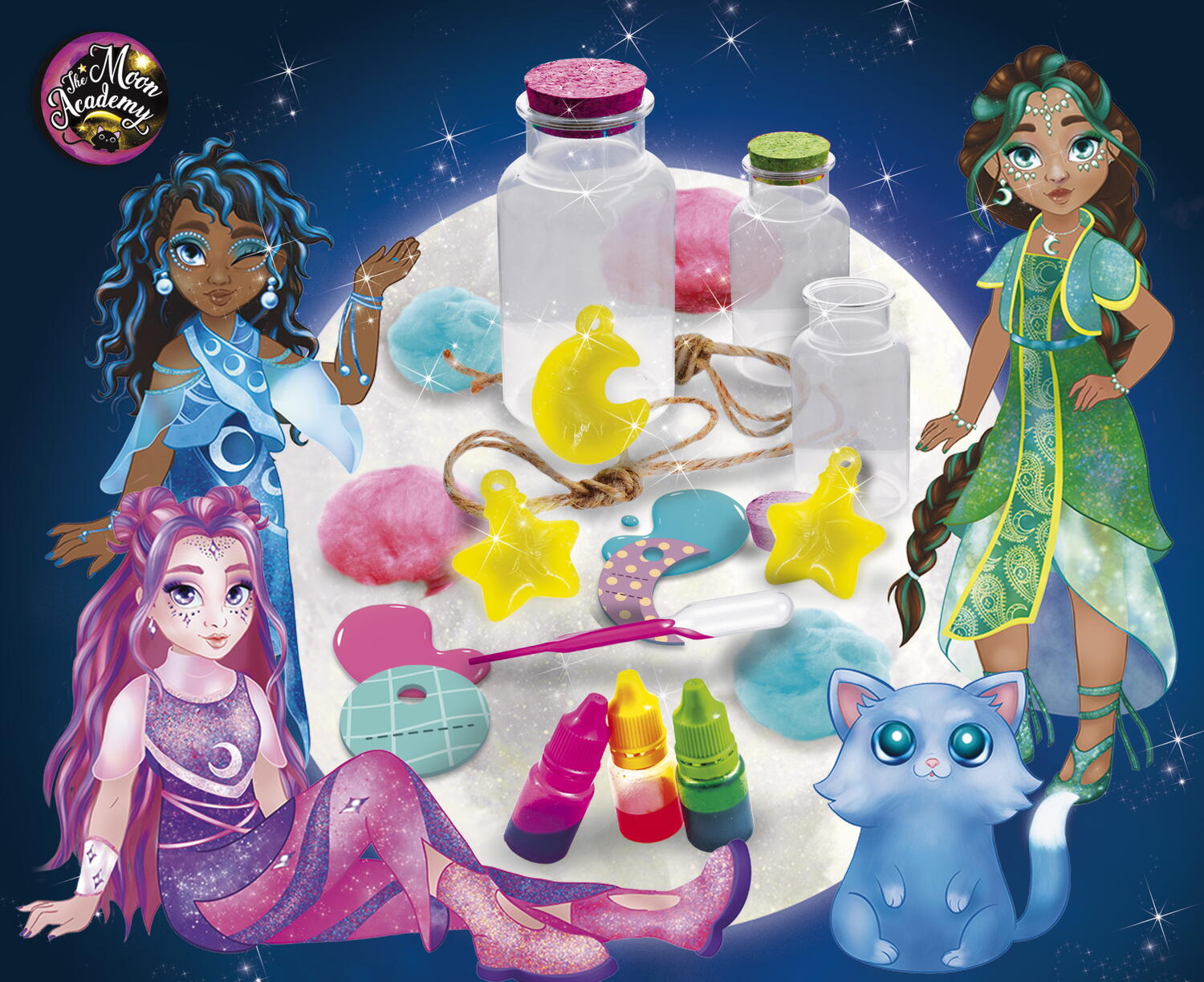 Set creativ - The Moon Academy - Borcanele magice - imagine 3