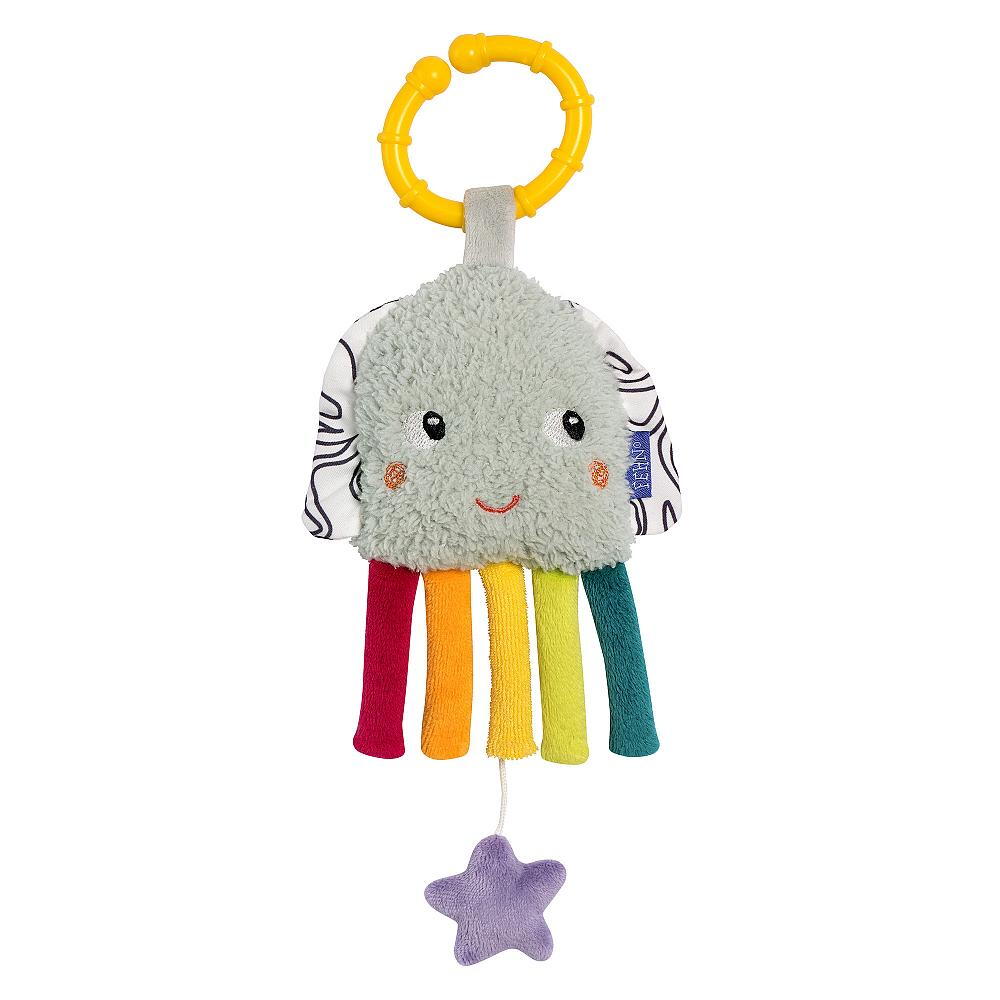 Jucarie muzicala mini - Caracatita colorata Fehn