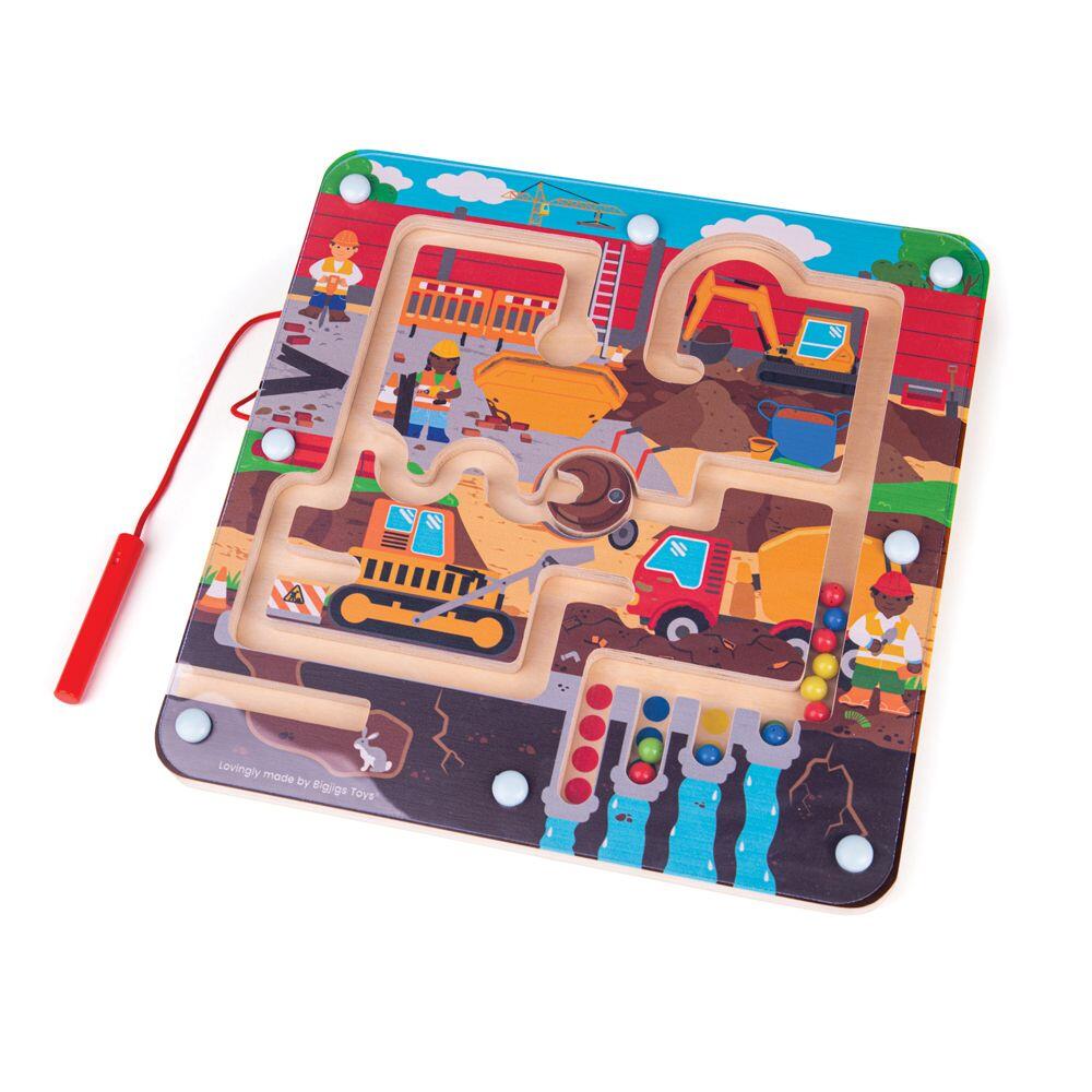 Puzzle labirint - Pe santier BIGJIGS Toys