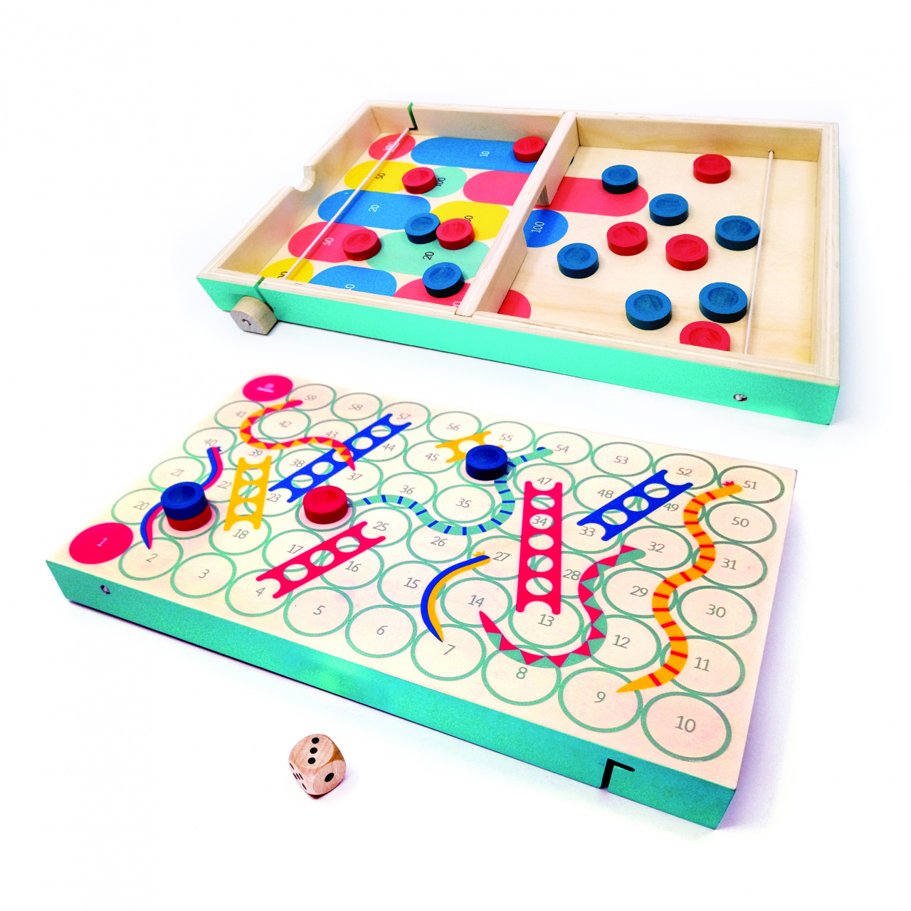 Boardgames 3 in 1 Pucketriple, Svoora - imagine 5