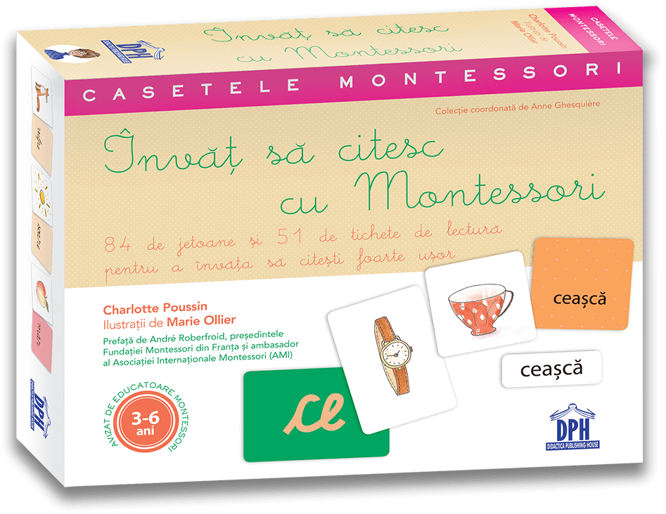 Casetele Montessori - Invat sa citesc cu Montessori DPH