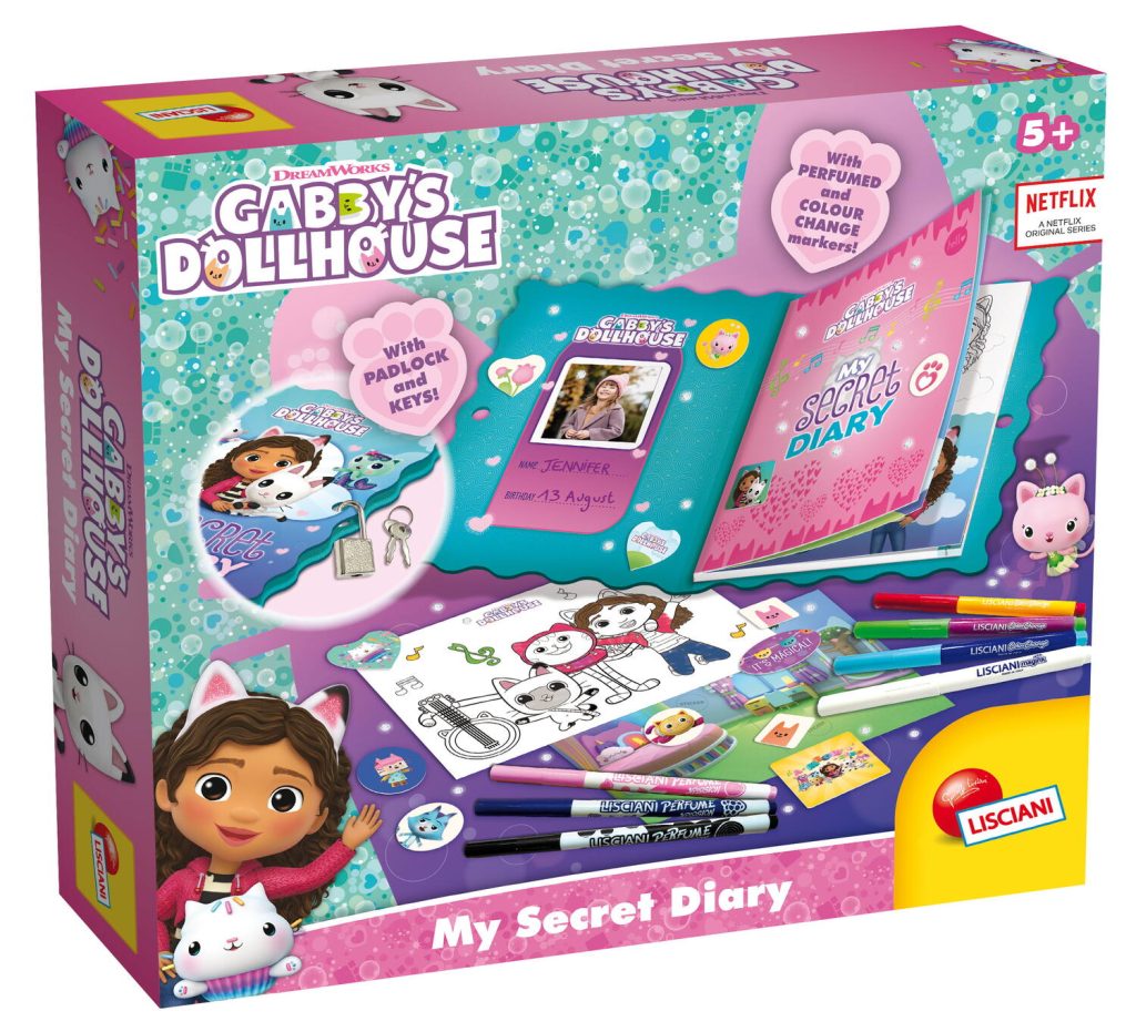 Jurnalul meu secret - Gabby's Dollhouse LISCIANI