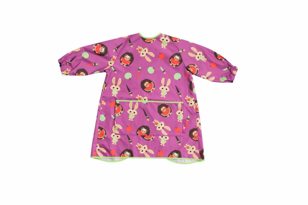 Baveta lunga cu buzunar - Animalute vesele TIDY TOT