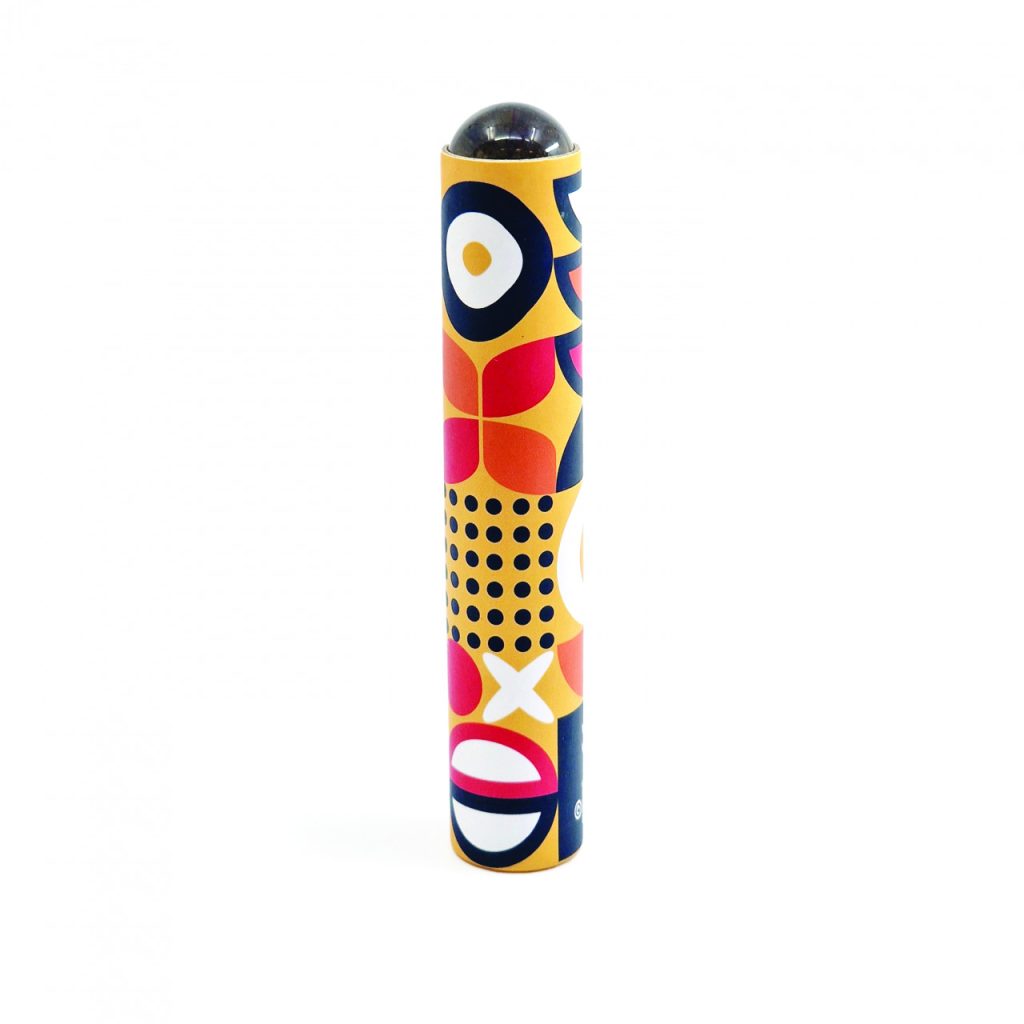 Caleidoscop cu bila Confetti galben