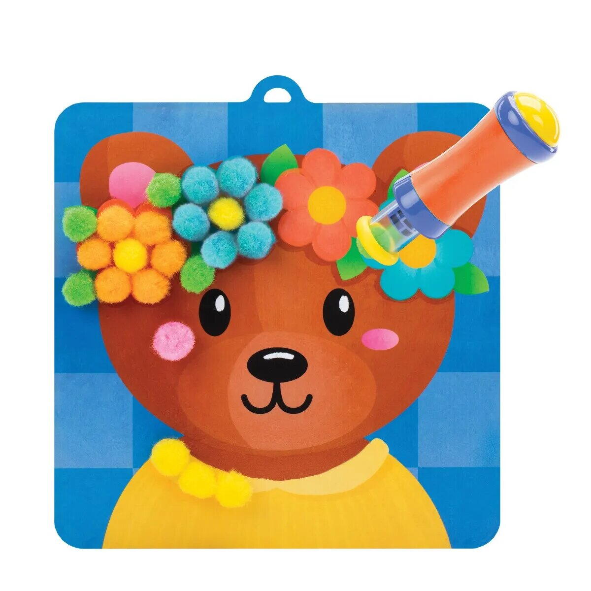 Set creativ cu pompoane - Imbraca animalutele - imagine 6