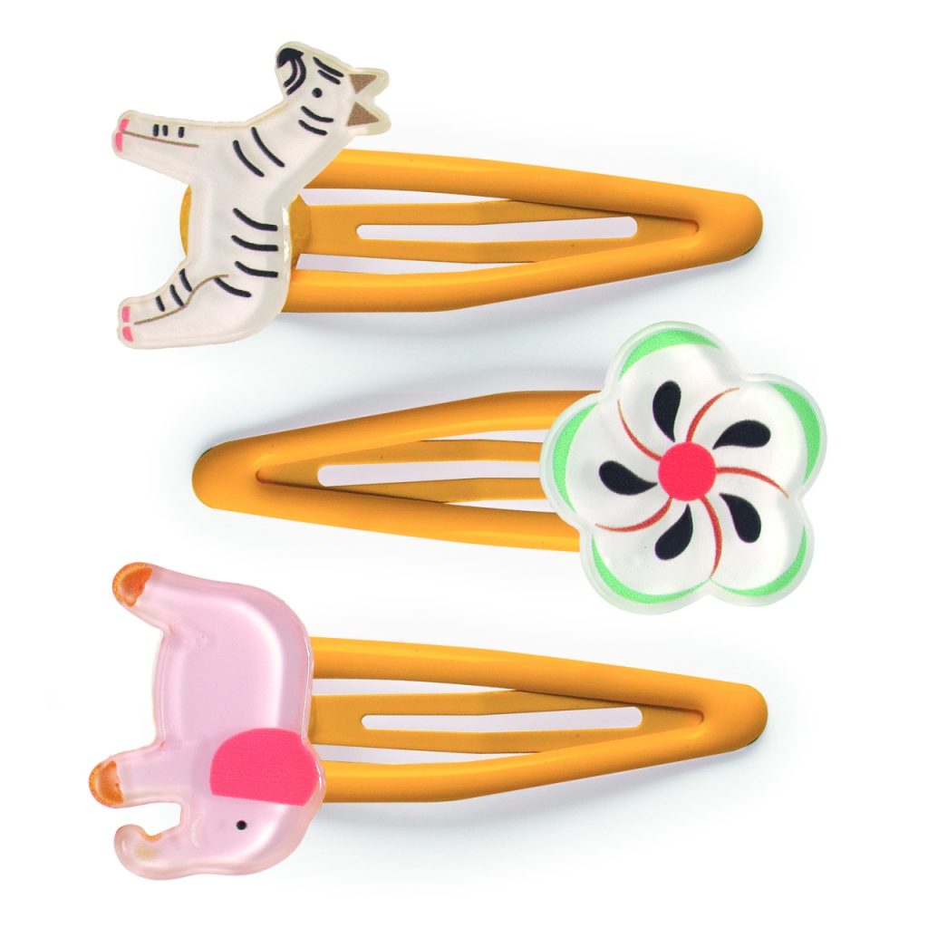 Colectia Plume - 3 agrafe de par Nadette