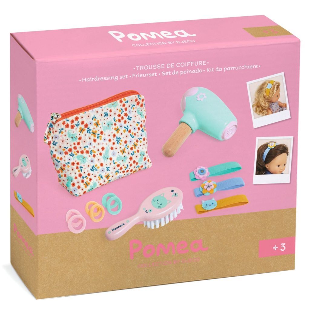 Colectia Pomea Set de coafura pentru papusi