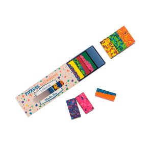 Cuburi cerate multicolore pentru desen
