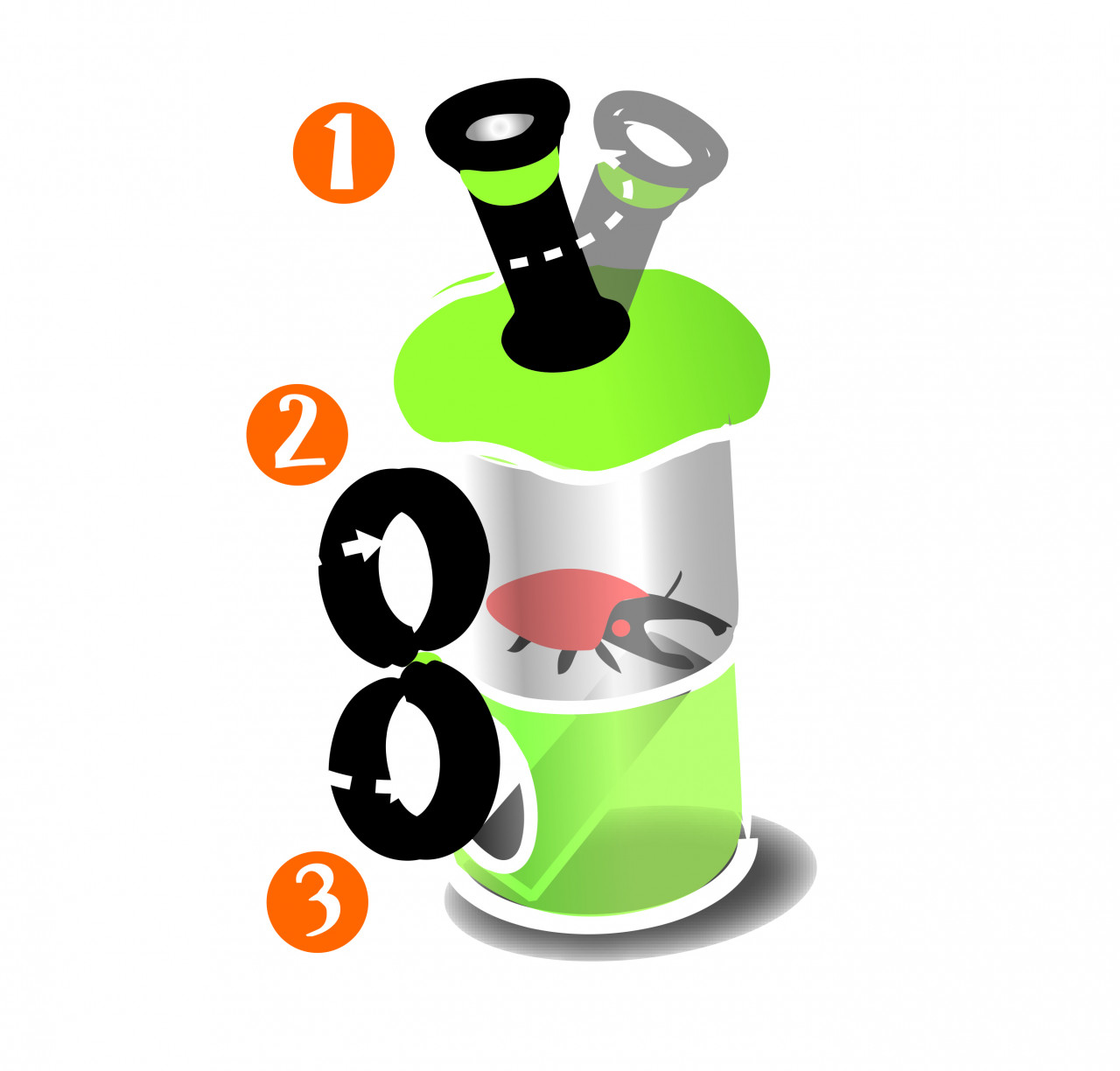Cutie cu lupa si microscop pentru observarea insectelor, Navir - imagine 3