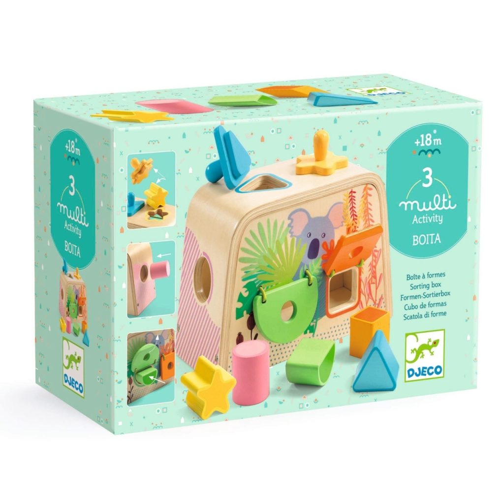 Cutie de sortat forme Multi Boita