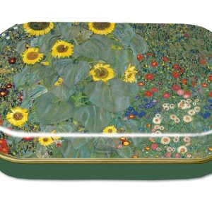 Cutiuta metalica design Klimt
