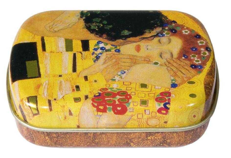 Cutiuta metalica Klimt The Kiss