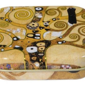 Cutiuta metalica Klimt Tree of life