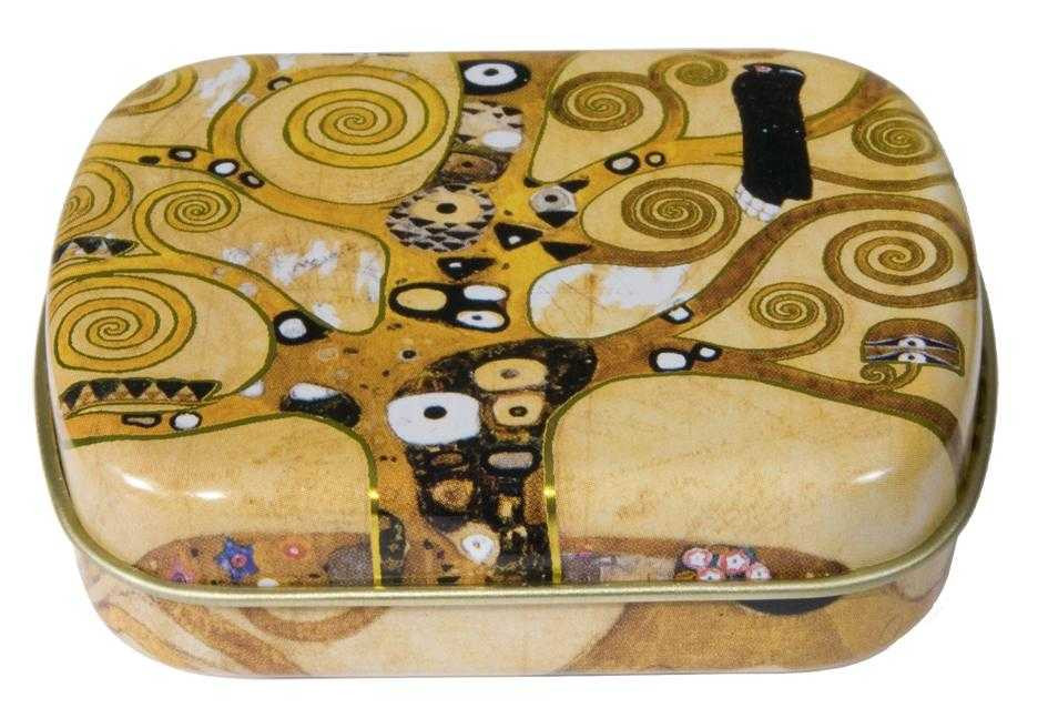 Cutiuta metalica Klimt Tree of life