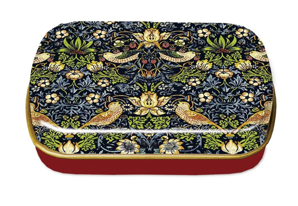 Cutiuta metalica William Morris