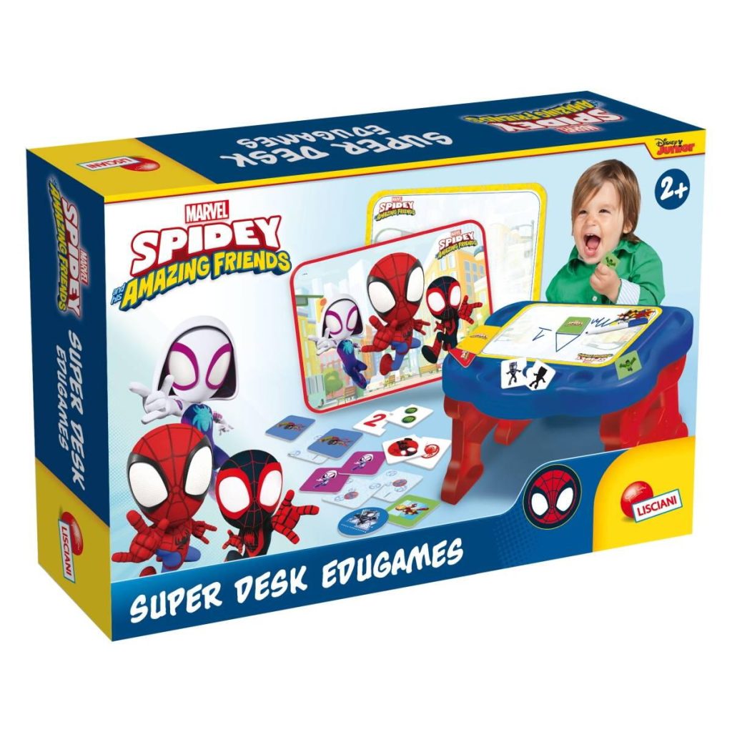 Masuta cu activitati Paienjenelul Marvel LISCIANI