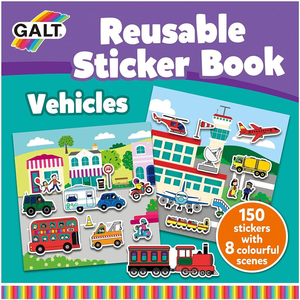 Cartea mea cu stickere - Vehicule Galt