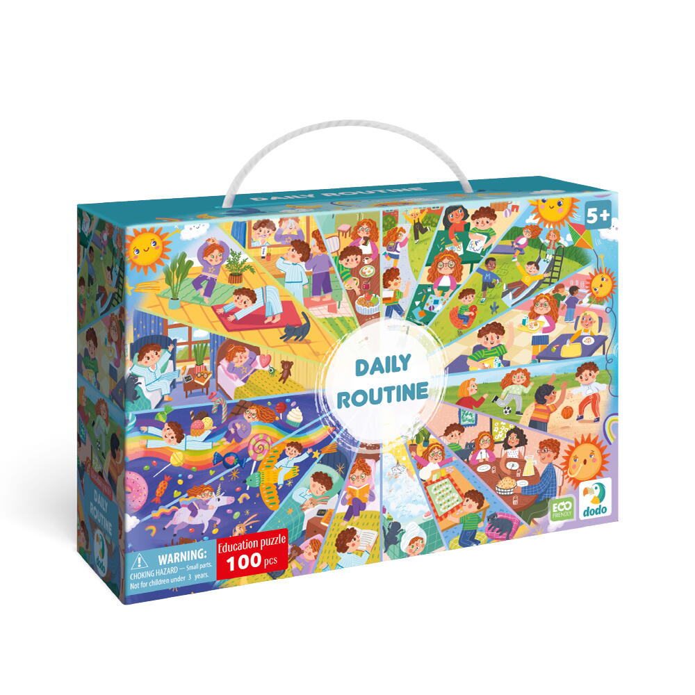 Puzzle - Activitatile zilnice (100 piese) Dodo