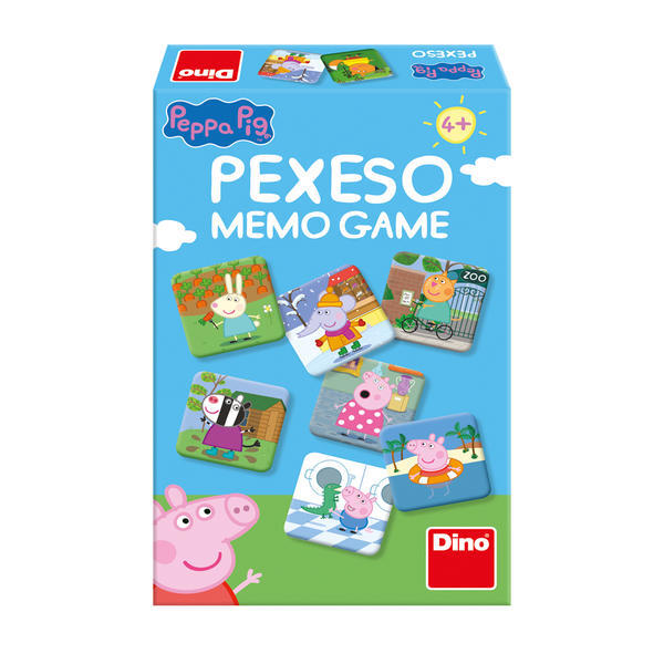 Joc de memorie - Purcelusa Peppa Dino
