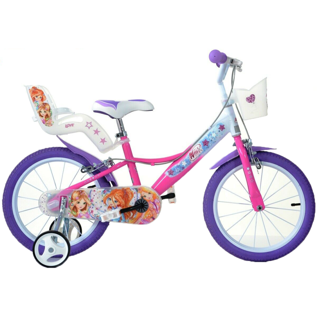 Bicicleta copii 16'' Winx DINO BIKES