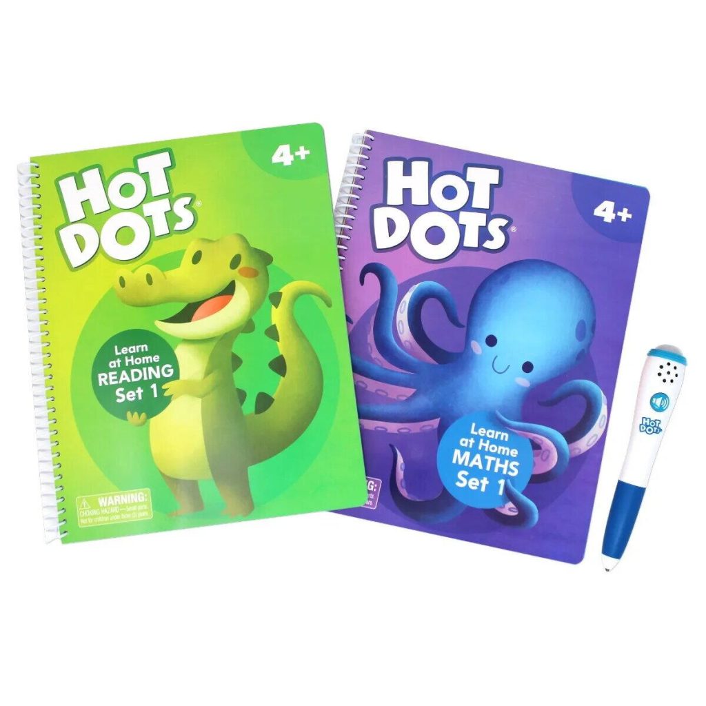 Set Hot Dots®  - calculez si citesc in lb engleza (set 1) Educational Insights