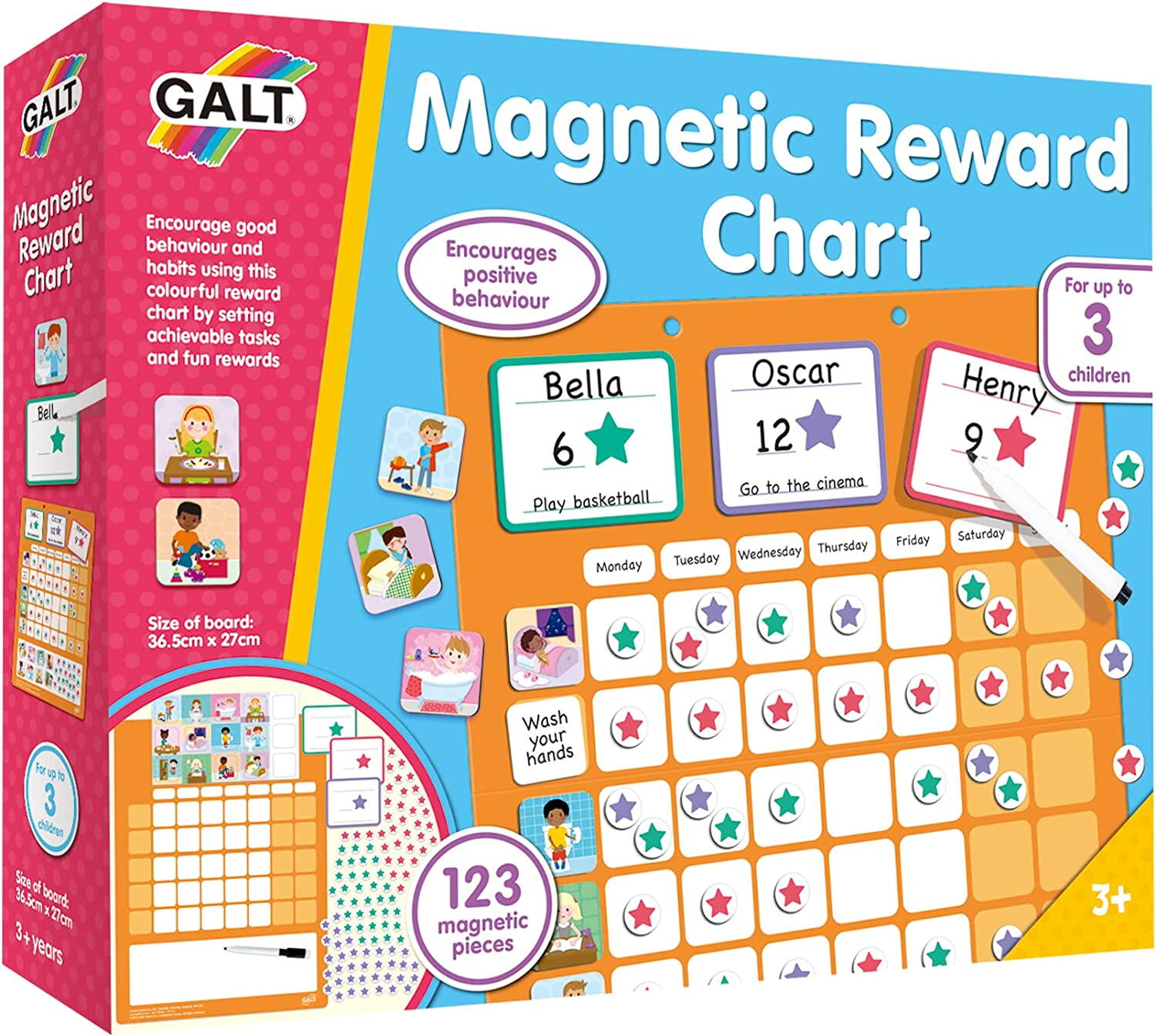 Set educativ magnetic - Panoul recompenselor Galt