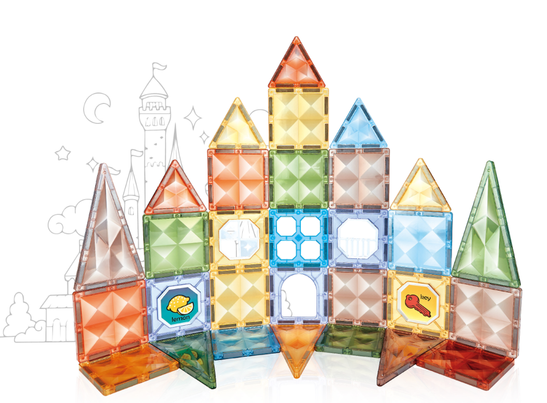 Joc magnetic Diamond - 42 piese (7.5 cm) - imagine 4