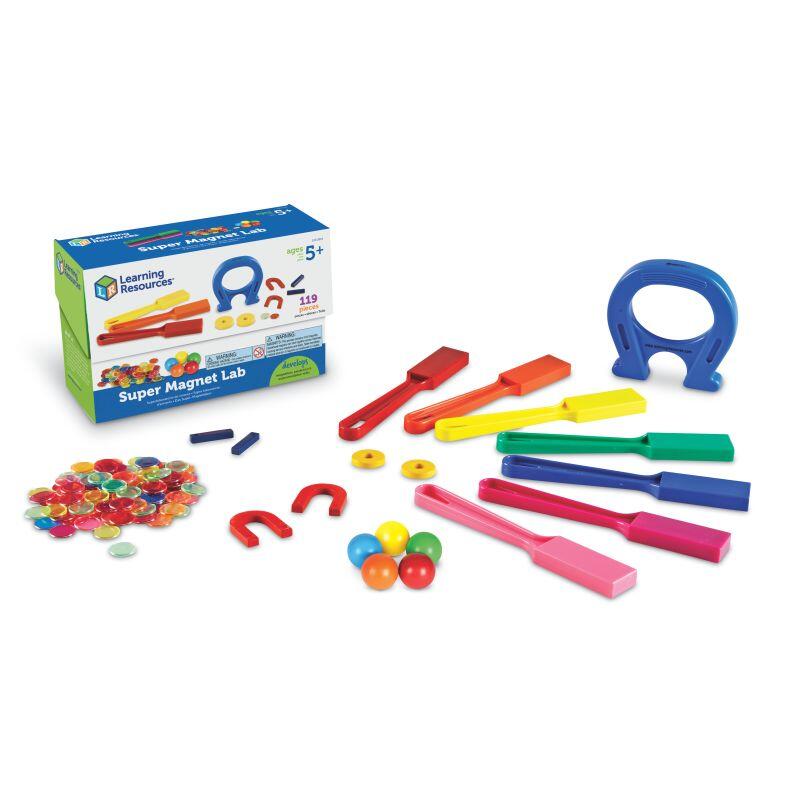 Kitul clasei cu jucarii magnetice Learning Resources